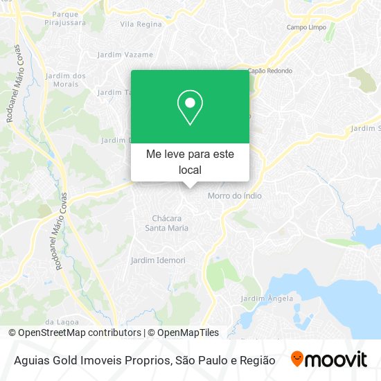Aguias Gold Imoveis Proprios mapa