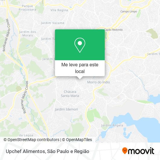 Upchef Alimentos mapa