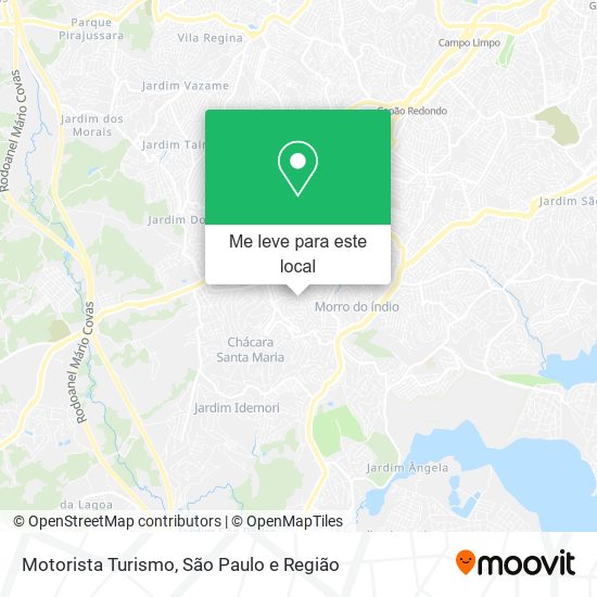 Motorista Turismo mapa