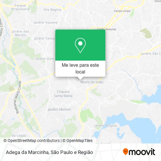 Adega da Marcinha mapa