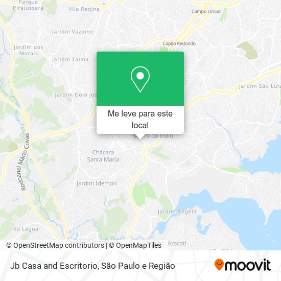 Jb Casa and Escritorio mapa