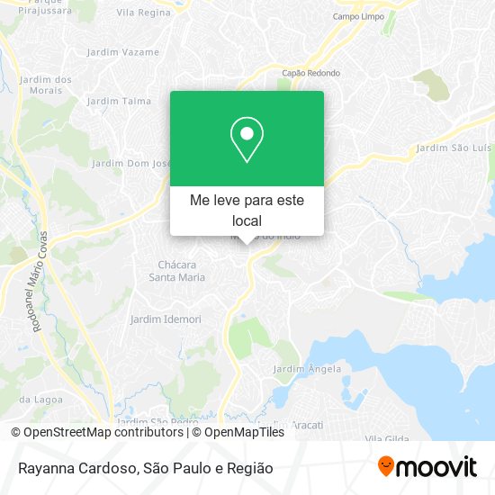 Rayanna Cardoso mapa