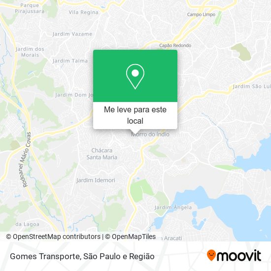 Gomes Transporte mapa