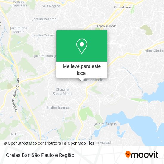 Oreias Bar mapa