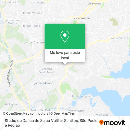 Studio de Danca de Salao Valtter Santtos mapa