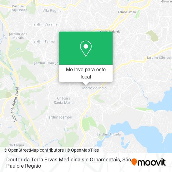 Doutor da Terra Ervas Medicinais e Ornamentais mapa