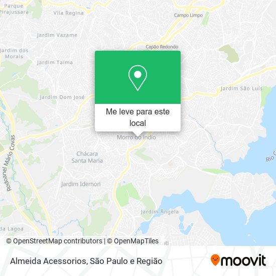 Almeida Acessorios mapa