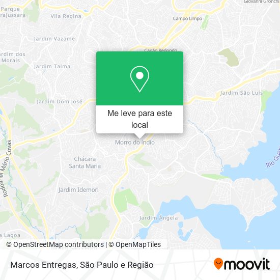 Marcos Entregas mapa