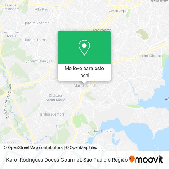 Karol Rodrigues Doces Gourmet mapa