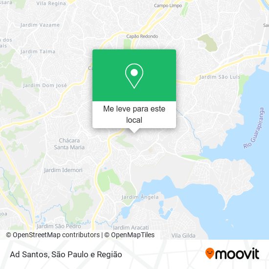 Ad Santos mapa