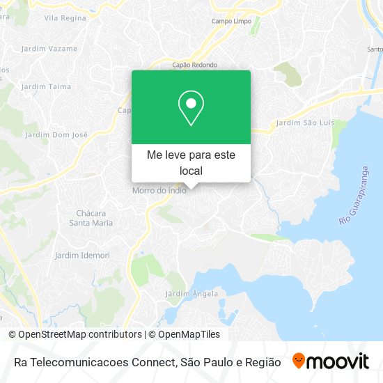 Ra Telecomunicacoes Connect mapa