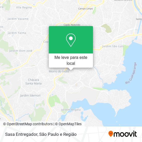 Sasa Entregador mapa