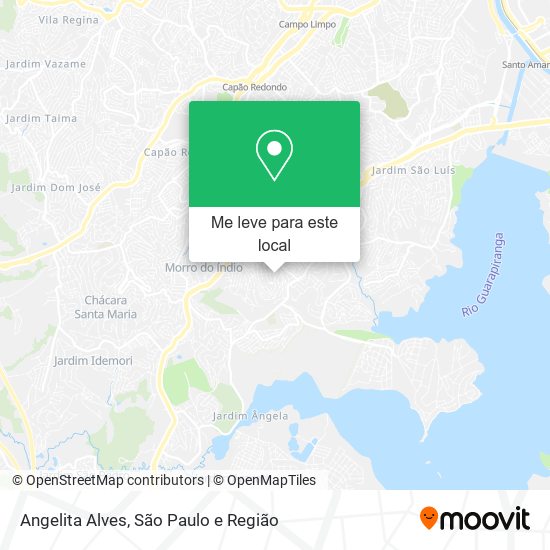 Angelita Alves mapa