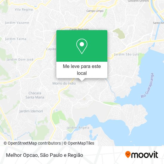 Melhor Opcao mapa