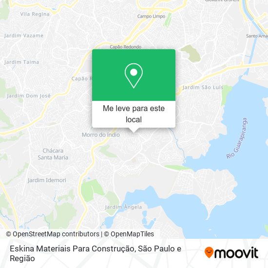 Eskina Materiais Para Construção mapa