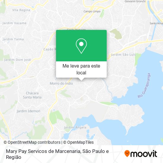 Mary Pay Servicos de Marcenaria mapa