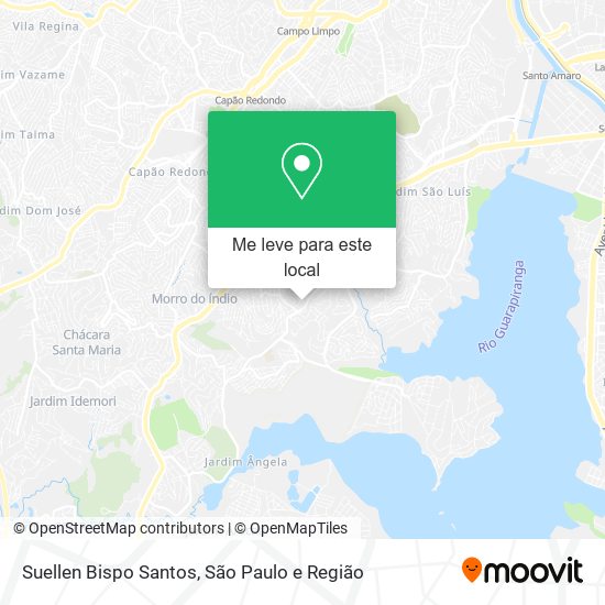 Suellen Bispo Santos mapa