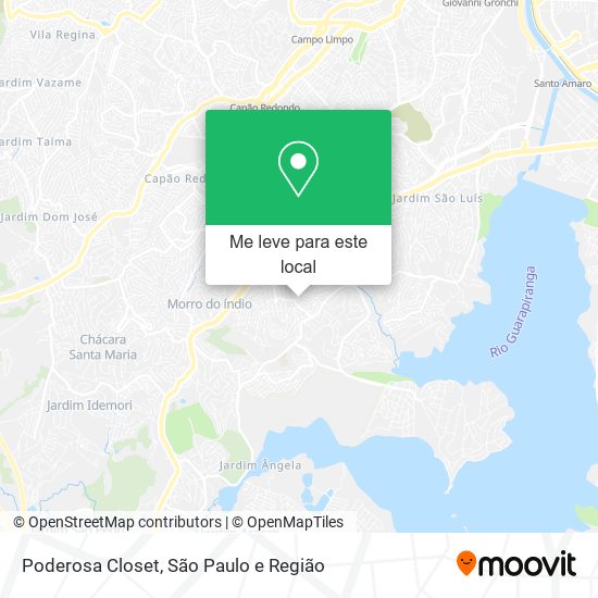 Poderosa Closet mapa