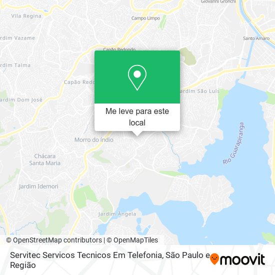 Servitec Servicos Tecnicos Em Telefonia mapa