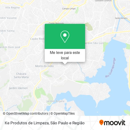 Ke Produtos de Limpeza mapa