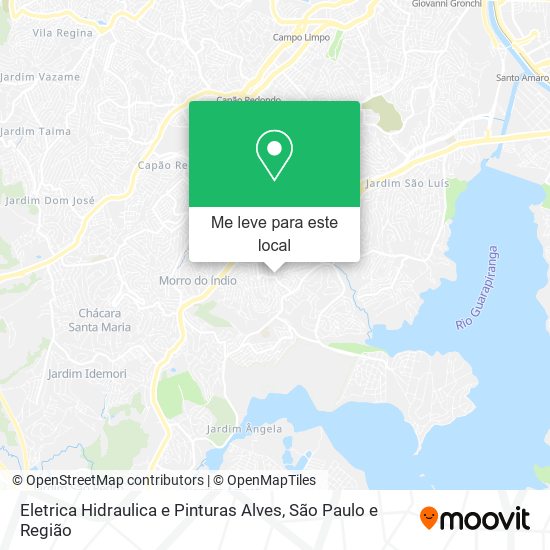 Eletrica Hidraulica e Pinturas Alves mapa