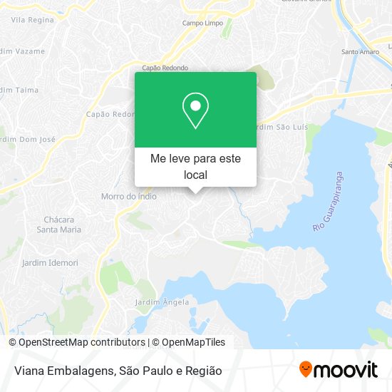 Viana Embalagens mapa