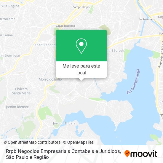 Rrpb Negocios Empresariais Contabeis e Juridicos mapa