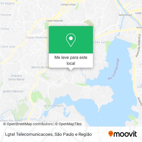 Lgtel Telecomunicacoes mapa
