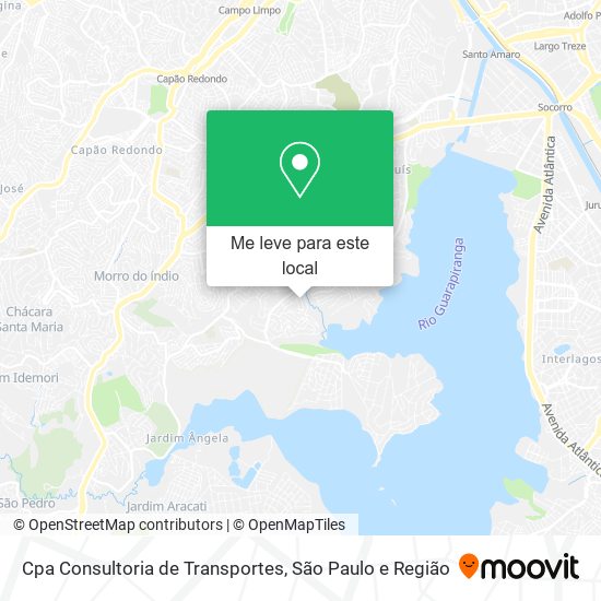 Cpa Consultoria de Transportes mapa