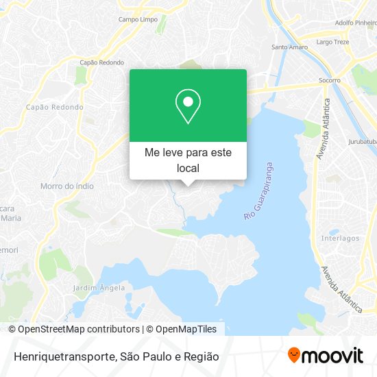 Henriquetransporte mapa