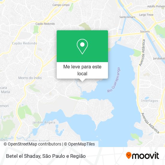 Betel el Shaday mapa