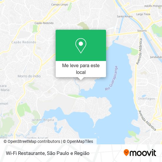 Wi-Fi Restaurante mapa