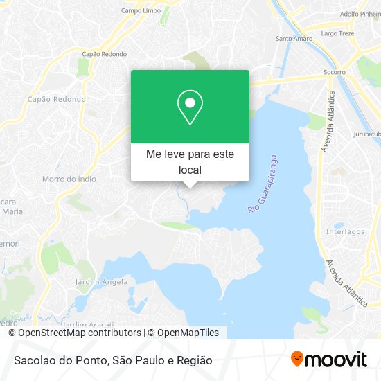 Sacolao do Ponto mapa