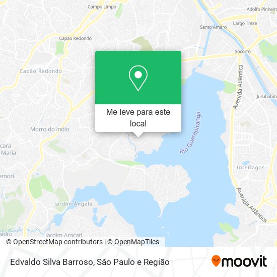 Edvaldo Silva Barroso mapa