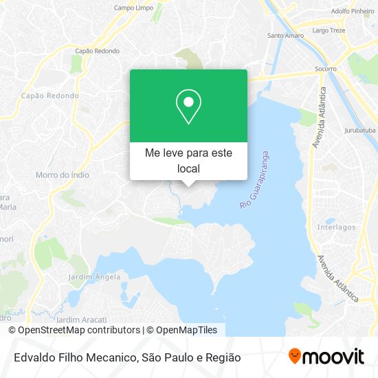 Edvaldo Filho Mecanico mapa