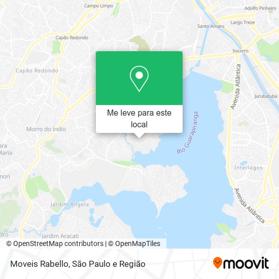 Moveis Rabello mapa