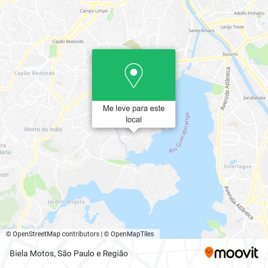 Biela Motos mapa