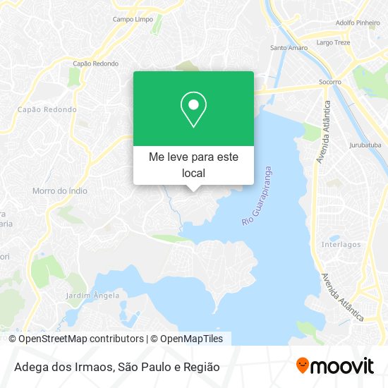 Adega dos Irmaos mapa