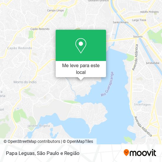 Papa Leguas mapa