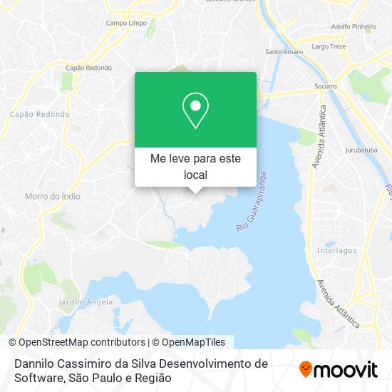 Dannilo Cassimiro da Silva Desenvolvimento de Software mapa