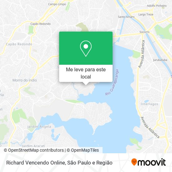 Richard Vencendo Online mapa