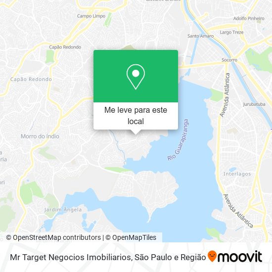 Mr Target Negocios Imobiliarios mapa