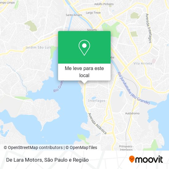 De Lara Motors mapa