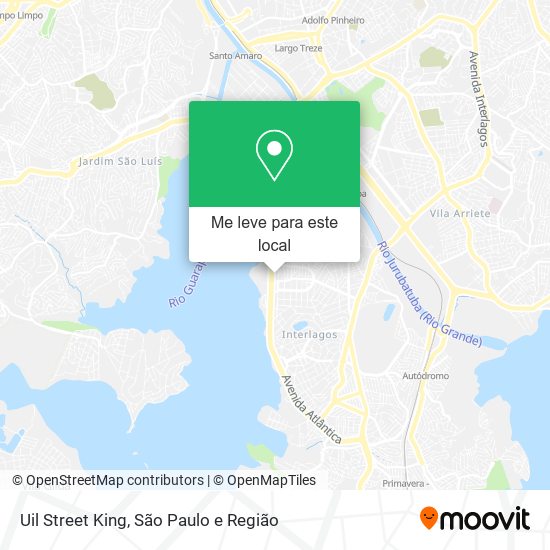 Uil Street King mapa