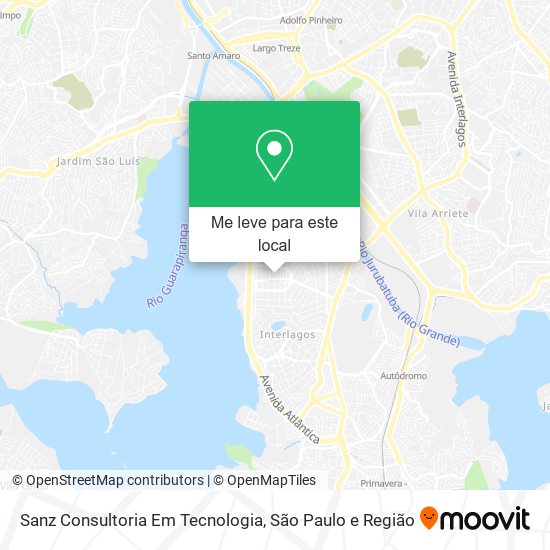 Sanz Consultoria Em Tecnologia mapa