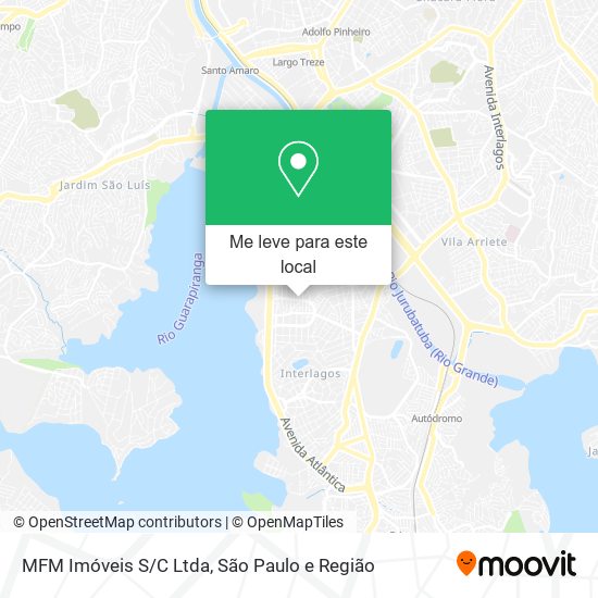 MFM Imóveis S/C Ltda mapa