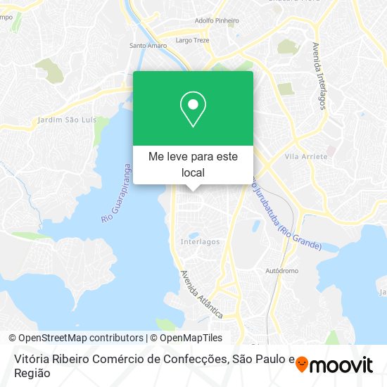 Vitória Ribeiro Comércio de Confecções mapa