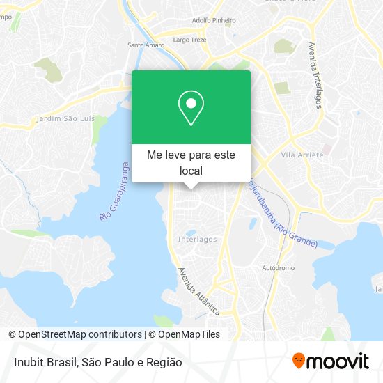 Inubit Brasil mapa