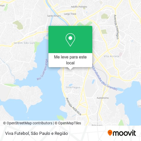 Viva Futebol mapa