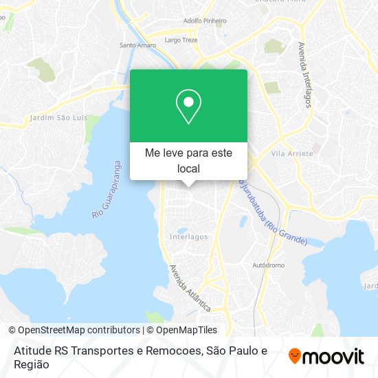 Atitude RS Transportes e Remocoes mapa